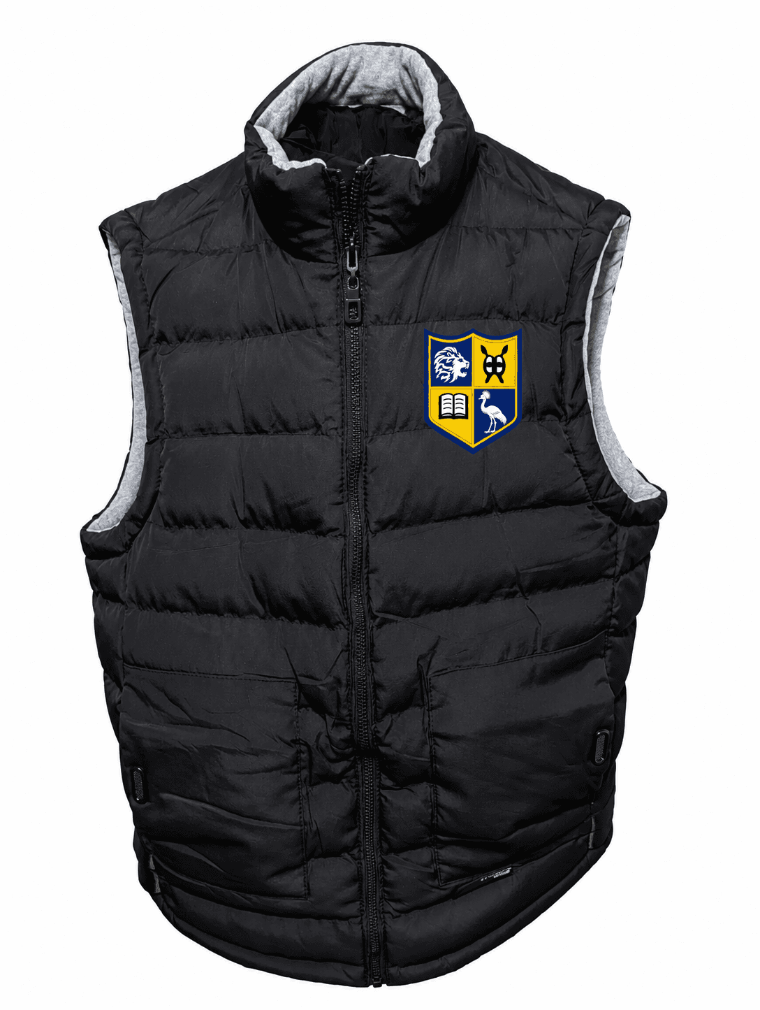 Sleeveless puffer jacket